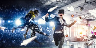 En etkileyici eğlence teknolojileri. Karışık teknik