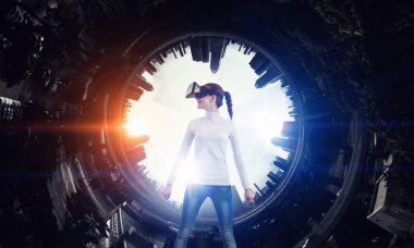 En etkileyici eğlence teknolojileri. Karışık teknik