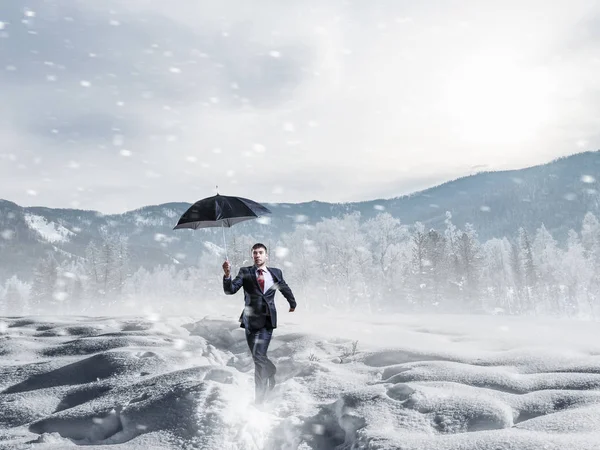 Soğuk hava nedeni değildir — Stok fotoğraf