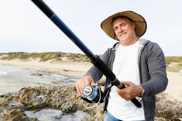 Picture of fisherman — Stock Photo, Image