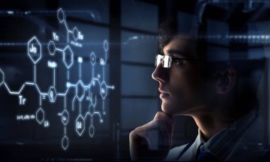 Bilim ve tıpta yenilikçi teknolojiler. Karışık ortam