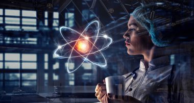 Bilim ve tıpta yenilikçi teknolojiler. Karışık ortam