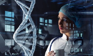 Bilim ve tıpta yenilikçi teknolojiler. Karışık ortam