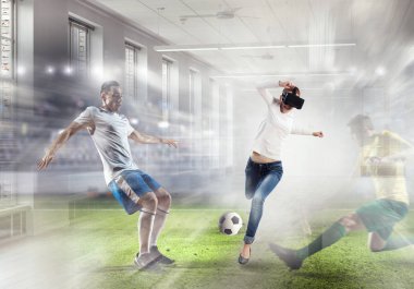 En etkileyici eğlence teknolojileri. Karışık teknik