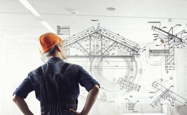 Oluşturucu adam beraberlik projesi. Karışık teknik