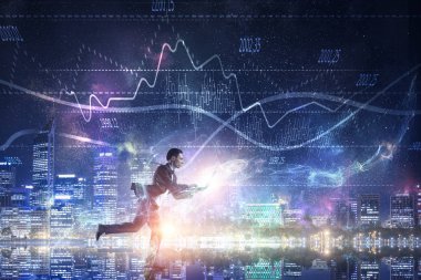 İş hareket halinde.