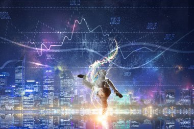 İş hareket halinde.