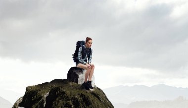 Doğa ile birlik duygusu. Karışık teknik