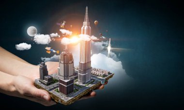 Yeni geliştirme projesi. Karışık teknik