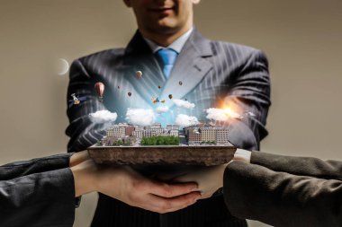 Yeni geliştirme projesi. Karışık teknik