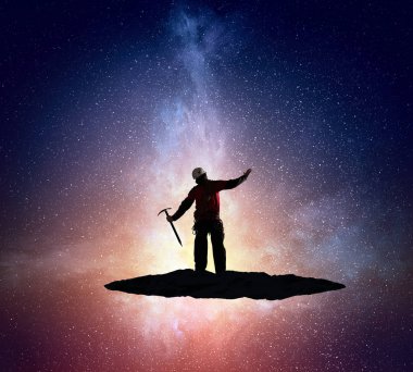 Aşırı Tırmanma onun adrenalindir. Karışık teknik