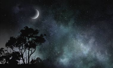 Gece doğal görünümü