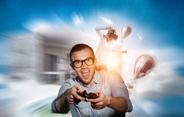 Oyunu gerçeklik deneyimi. Karışık teknik