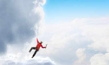 Aşırı Tırmanma onun adrenalindir. Karışık teknik