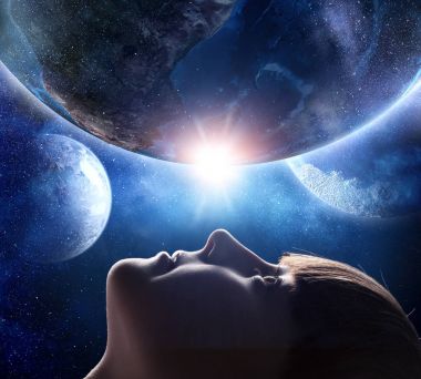 Bu büyük dünya keşfetmek. Karışık teknik