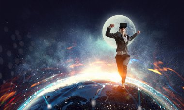 En etkileyici eğlence teknolojileri. Karışık teknik