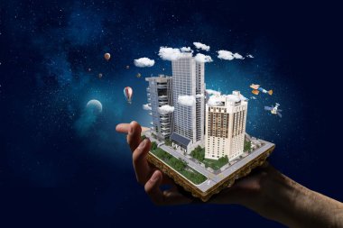 Yeni geliştirme projesi. Karışık teknik