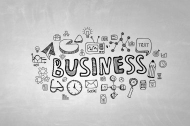 Büyüme ve ilerleme için fikirler. Karışık teknik