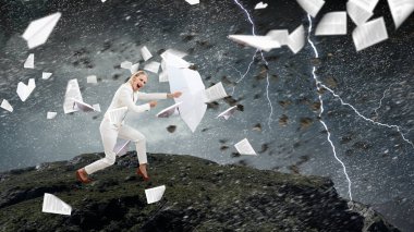 Bu meydan kadar güçlü. Karışık teknik