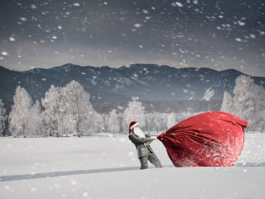 Santa acele. Karışık teknik