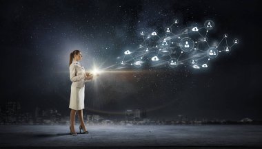 Sosyal ağ teknolojileri. Karışık teknik