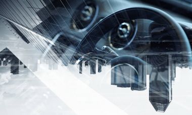 Zarif araba kapatma. Karışık teknik