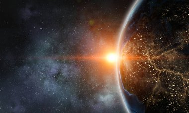 Ay ve dünya gezegen