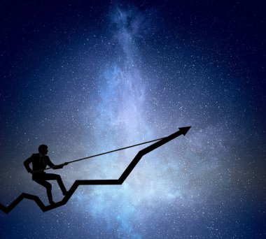 Büyümek yapmak. Karışık teknik