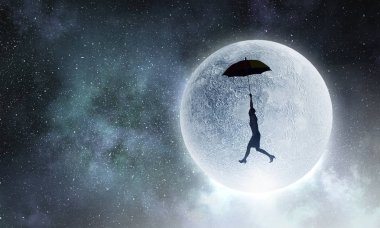 Kaçmak için bir rüya. Karışık teknik