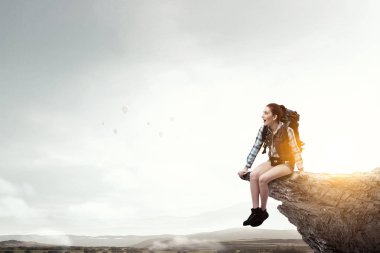 Doğa ile birlik duygusu. Karışık teknik