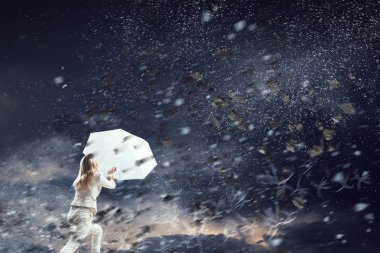 Bu meydan kadar güçlü. Karışık teknik