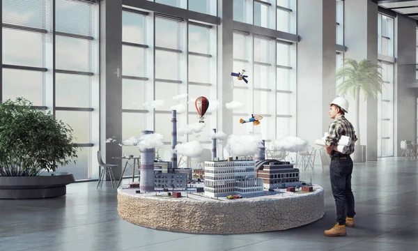 En iyi geliştirme projesi. Karışık teknik