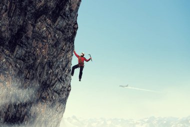 Aşırı Tırmanma onun adrenalindir. Karışık teknik