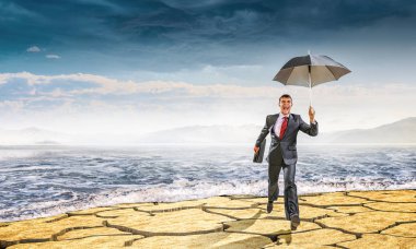 Kriz döneminde aşmak. Karışık teknik