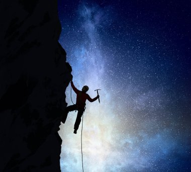 Aşırı Tırmanma onun adrenalindir. Karışık teknik