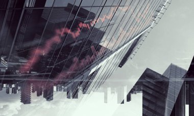 Zarif araba kapatma. Karışık teknik