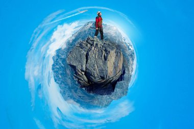 Aşırı Tırmanma onun adrenalindir. Karışık teknik