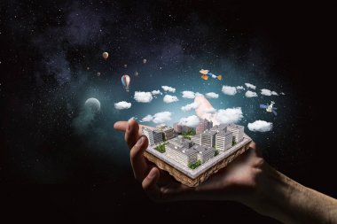 Yeni geliştirme projesi. Karışık teknik