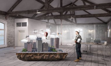 En iyi geliştirme projesi. Karışık teknik