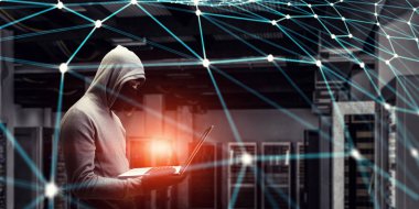 Ağ güvenliği ve gizlilik suç. Karışık teknik