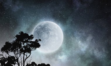 Tatlı gece rüya. Karışık teknik