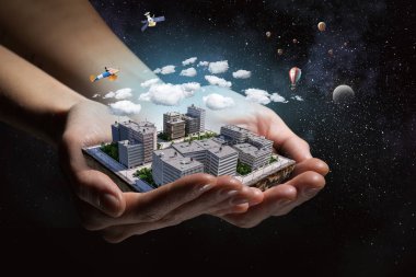 Yeni geliştirme projesi. Karışık teknik