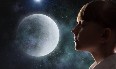 Bu büyük dünya keşfetmek. Karışık teknik