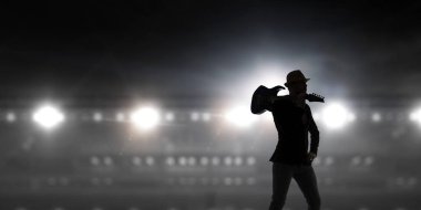 Gitar rock adam. Karışık teknik