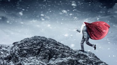 Santa acele. Karışık teknik