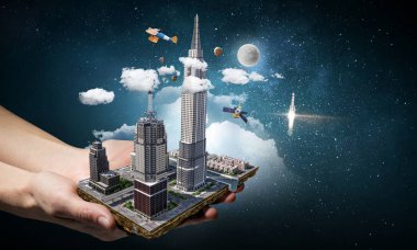 Yeni geliştirme projesi. Karışık teknik