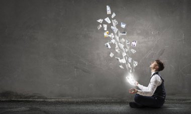 Derin bir nefes alın ve rahatlayın. Karışık teknik