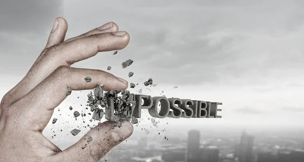 Nothing is impossible — Stock Photo, Image