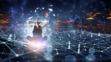 Onun Merkezi bulgudur. Karışık teknik