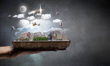 Yeni geliştirme projesi. Karışık teknik